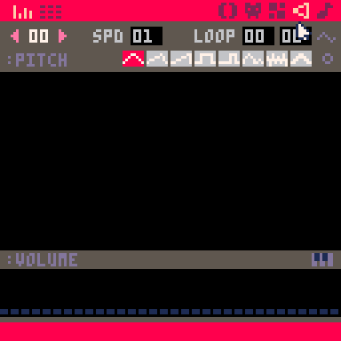Lydprogrammet i PICO-8